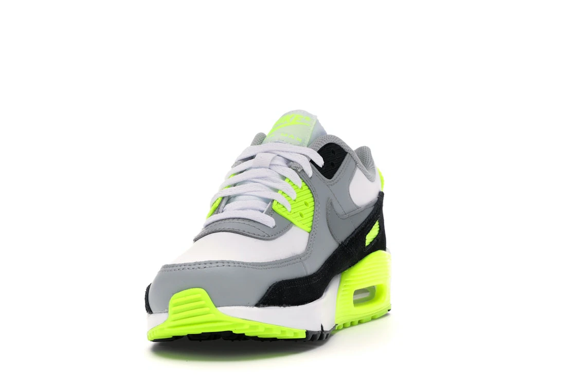 Vue 12 de Nike Air Max 90 OG Volt (2020) (GS)