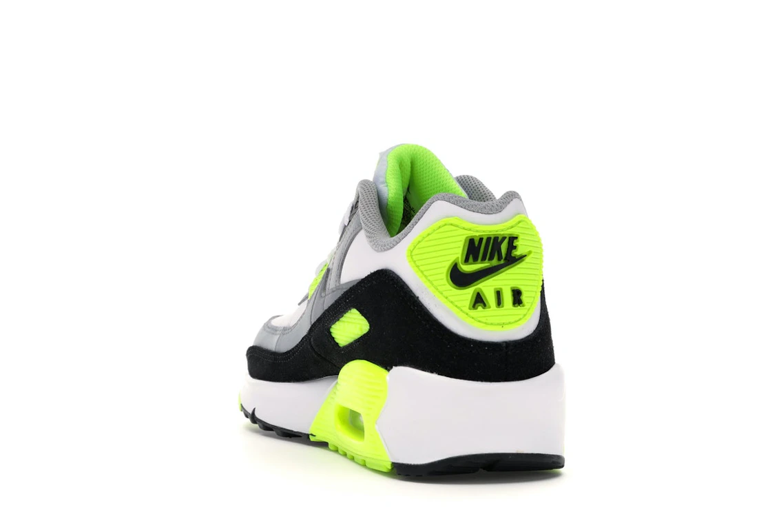 Vue 26 de Nike Air Max 90 OG Volt (2020) (GS)