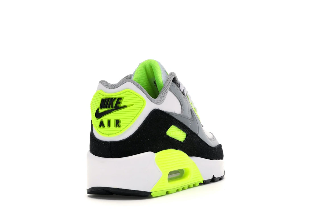 Vue 30 de Nike Air Max 90 OG Volt (2020) (GS)