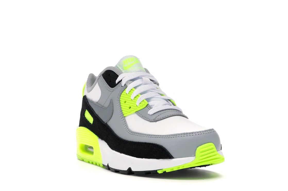 Vue 7 de Nike Air Max 90 OG Volt (2020) (GS)