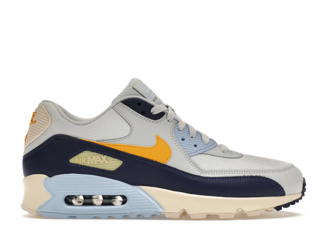 Vue 1 de Nike Air Max 90 Pure Platinum Blue Void