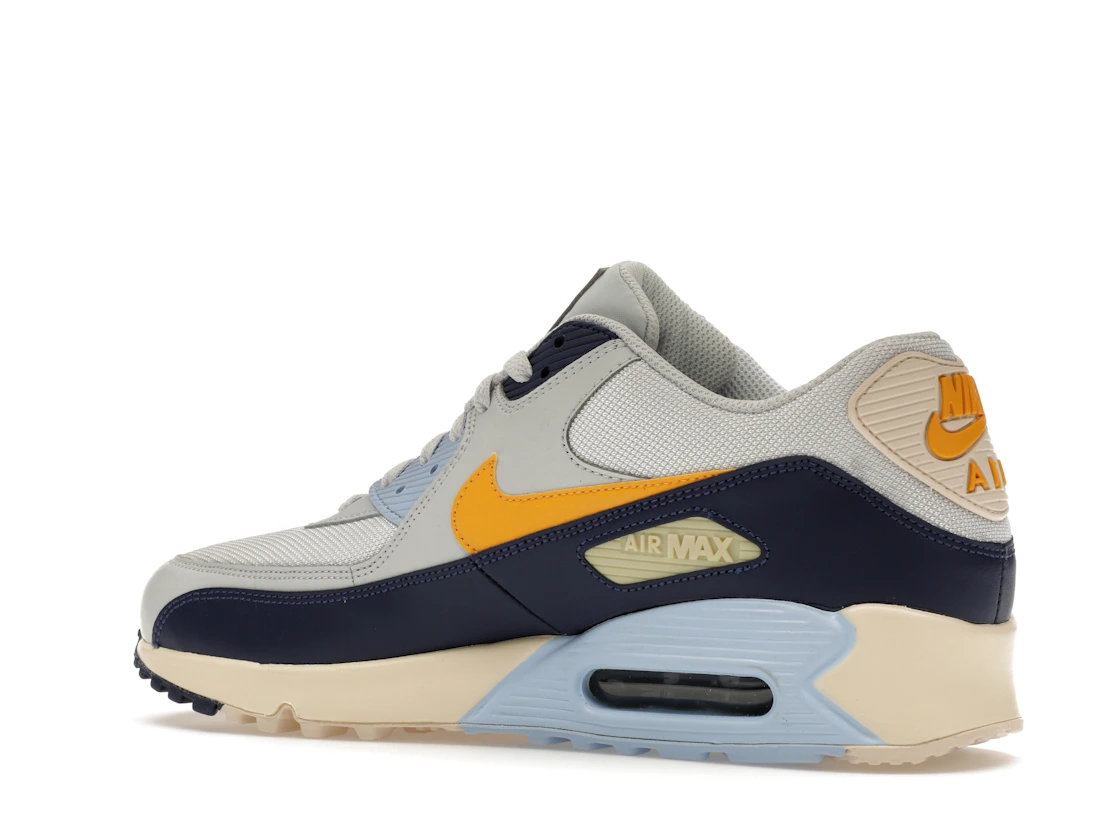 Vue 22 de Nike Air Max 90 Pure Platinum Blue Void