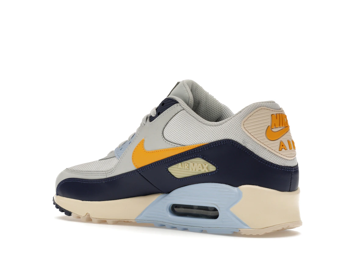 Vue 23 de Nike Air Max 90 Pure Platinum Blue Void