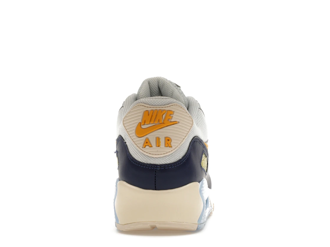 Vue 28 de Nike Air Max 90 Pure Platinum Blue Void