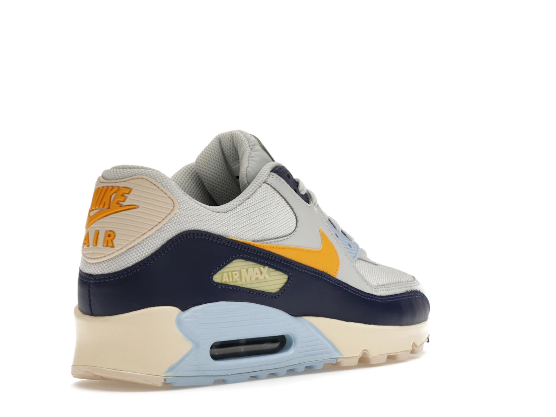 Vue 32 de Nike Air Max 90 Pure Platinum Blue Void