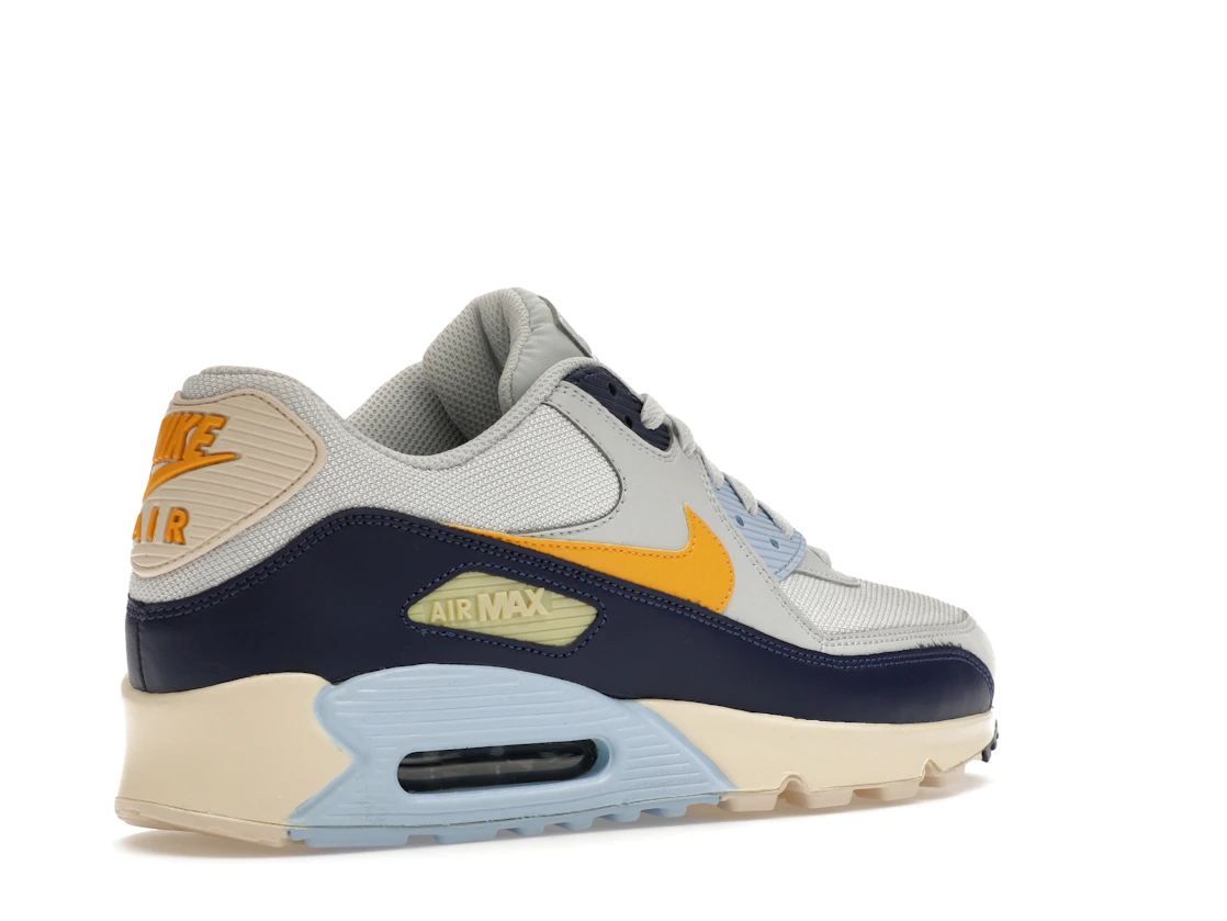 Vue 33 de Nike Air Max 90 Pure Platinum Blue Void
