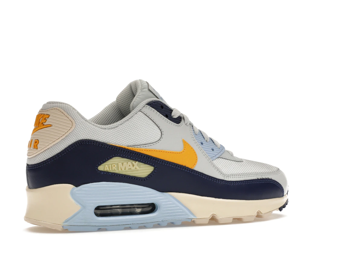 Vue 34 de Nike Air Max 90 Pure Platinum Blue Void