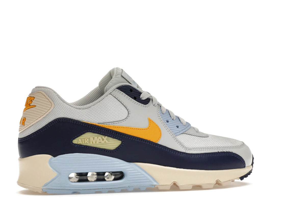 Vue 35 de Nike Air Max 90 Pure Platinum Blue Void