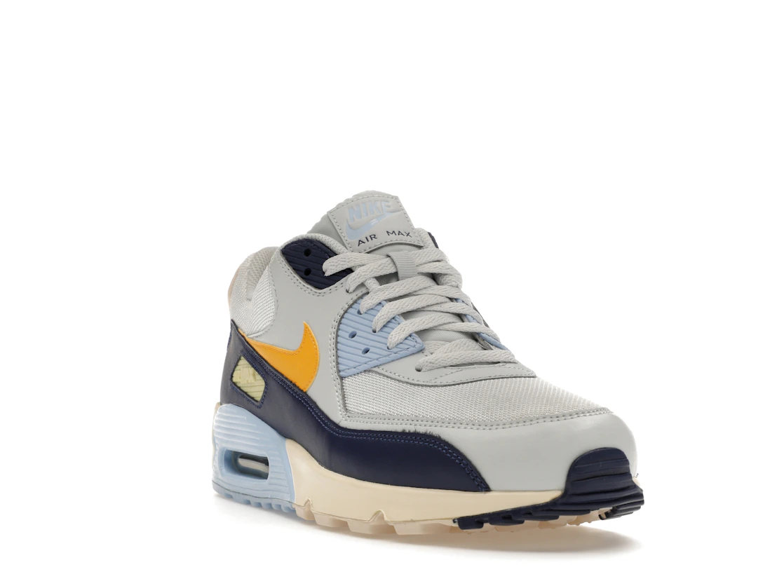 Vue 7 de Nike Air Max 90 Pure Platinum Blue Void