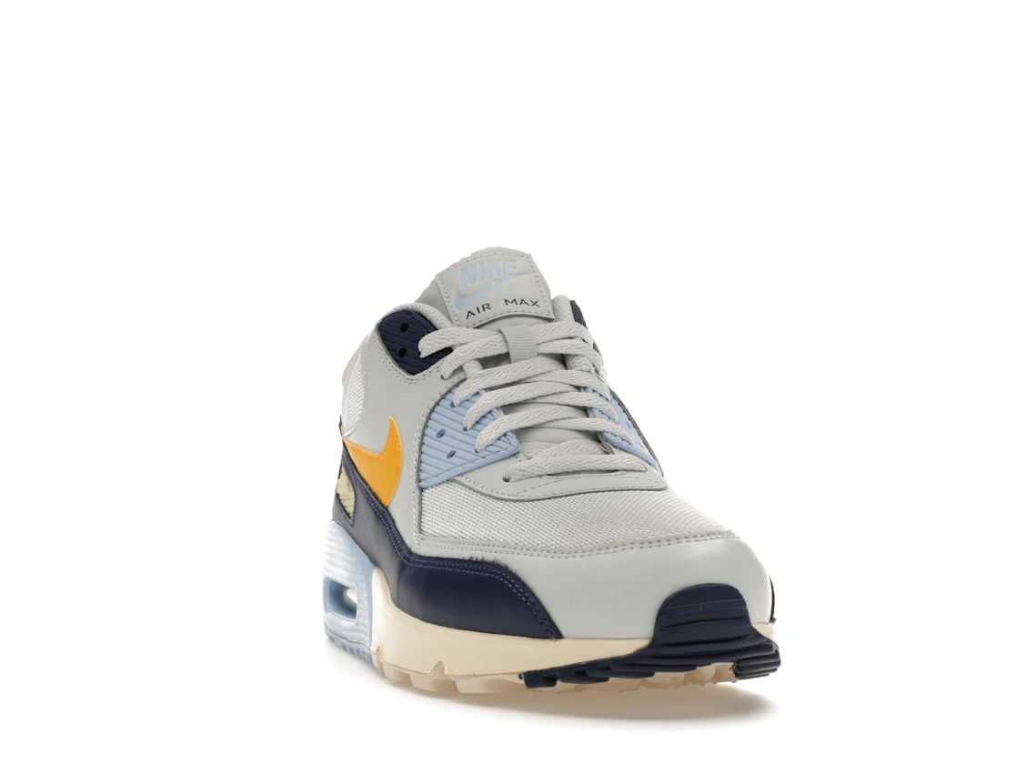 Vue 8 de Nike Air Max 90 Pure Platinum Blue Void