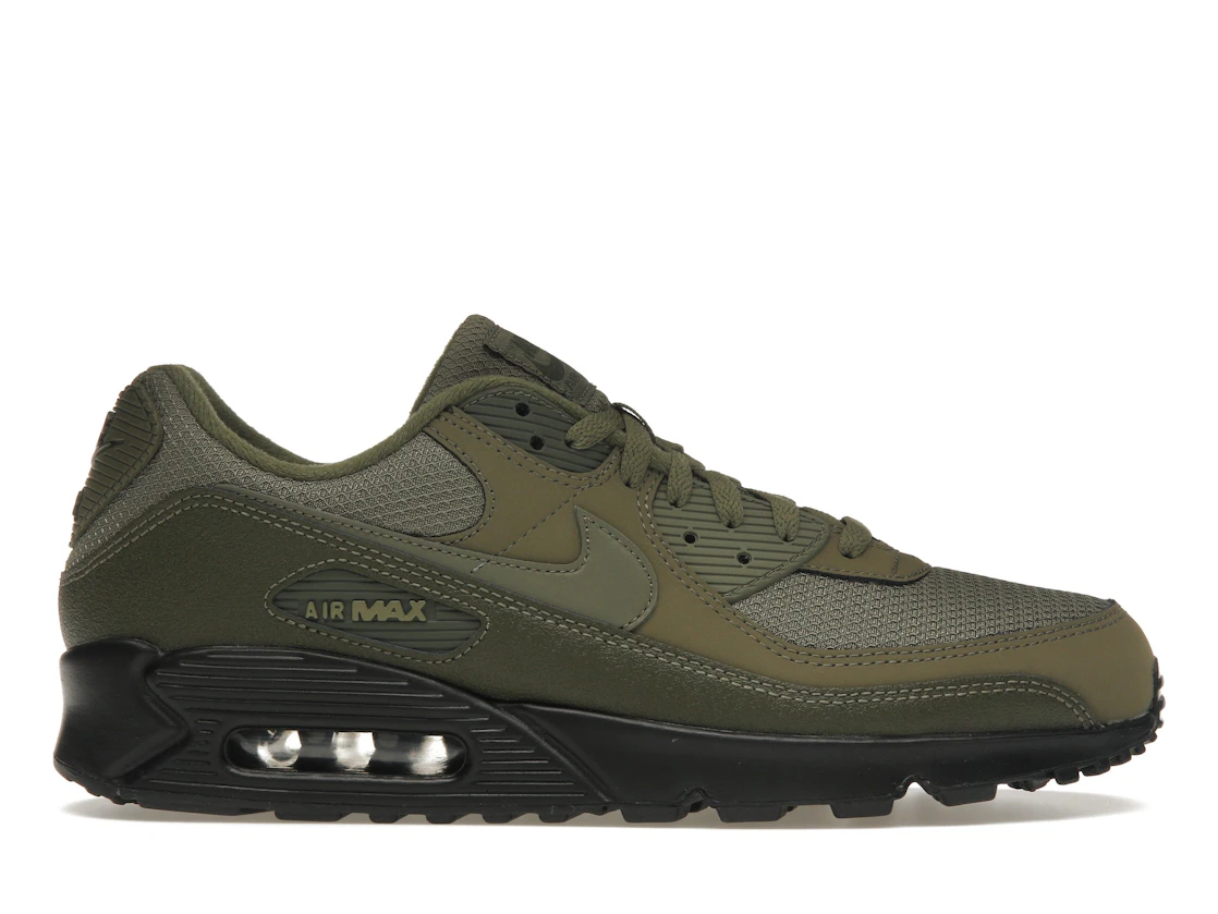 Vue 1 de Nike Air Max 90 Reflective Swoosh Medium Olive