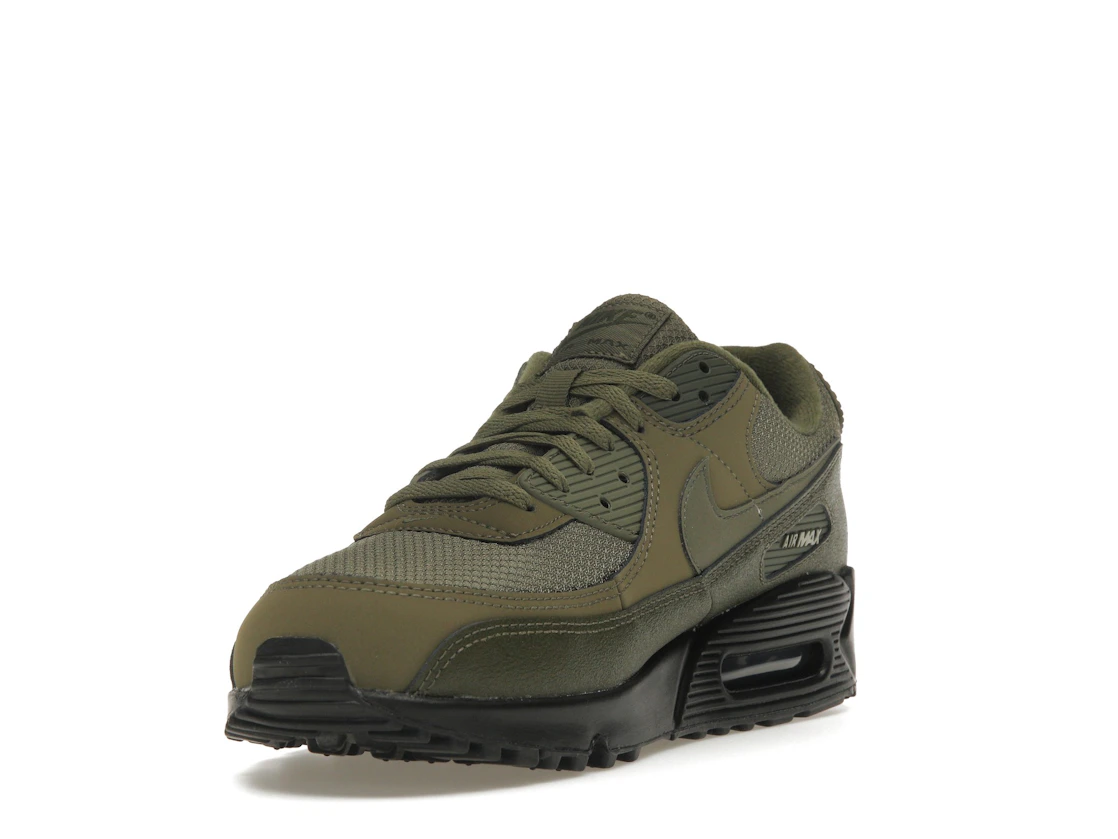 Vue 13 de Nike Air Max 90 Reflective Swoosh Medium Olive