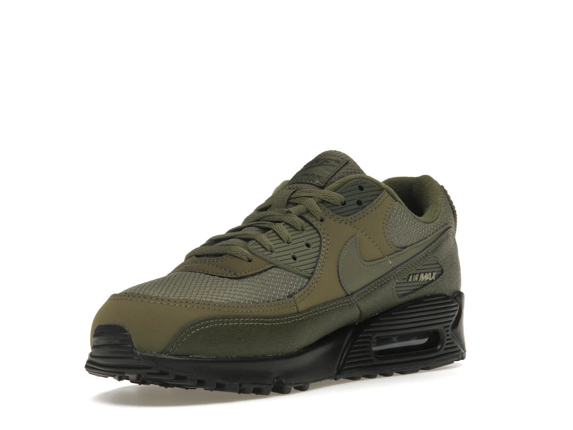 Vue 14 de Nike Air Max 90 Reflective Swoosh Medium Olive