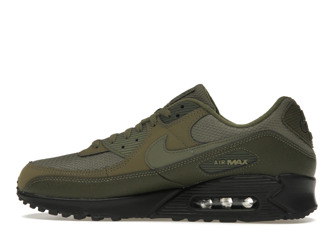 Vue 20 de Nike Air Max 90 Reflective Swoosh Medium Olive