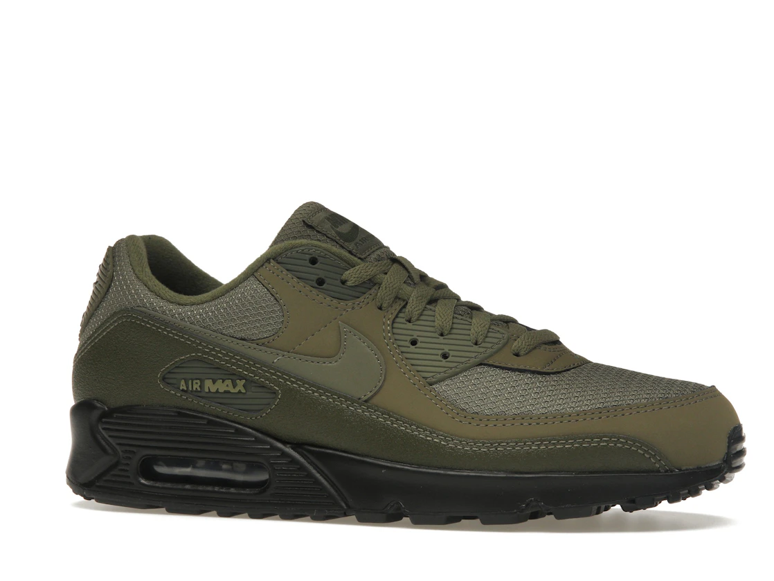 Vue 3 de Nike Air Max 90 Reflective Swoosh Medium Olive