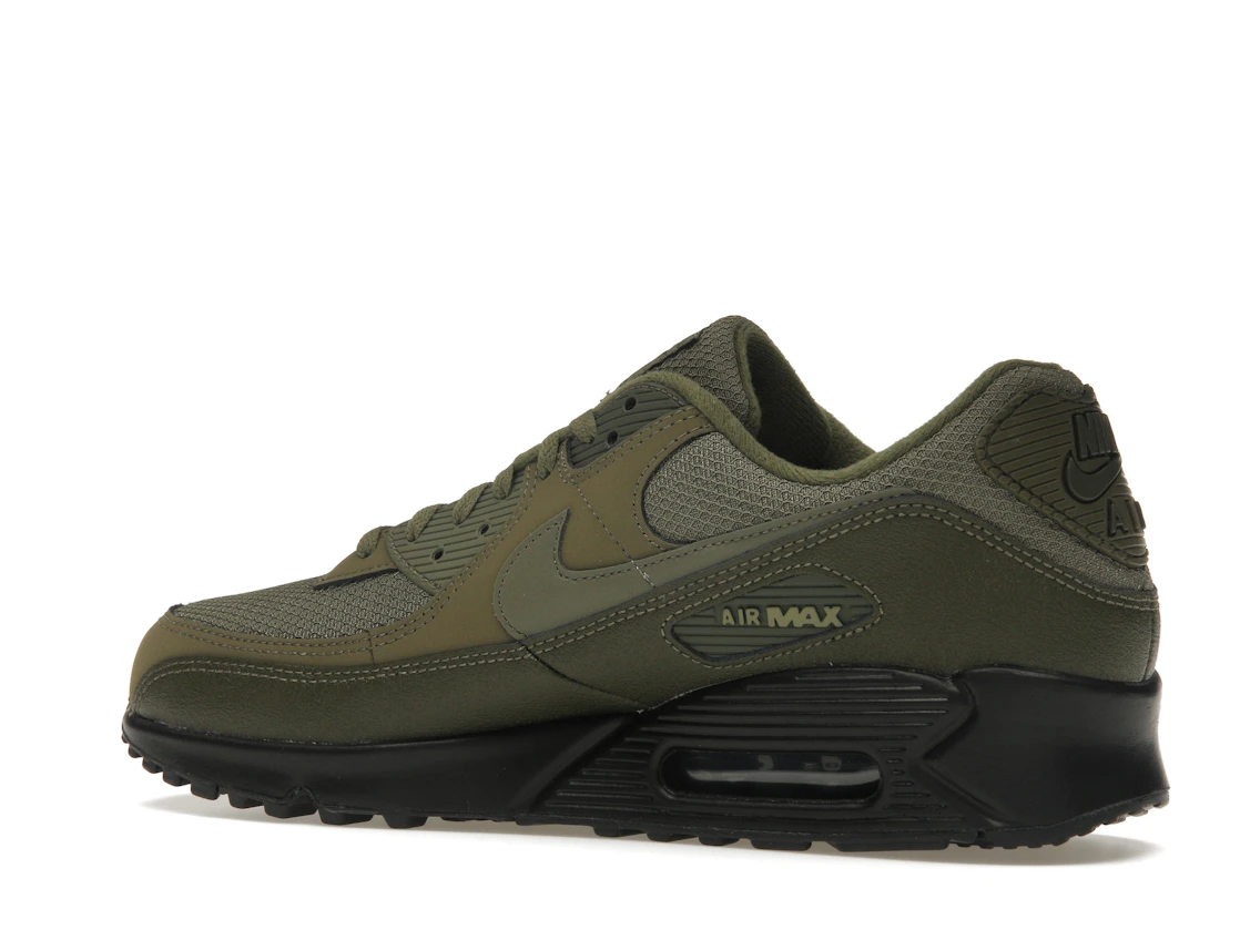 Vue 22 de Nike Air Max 90 Reflective Swoosh Medium Olive