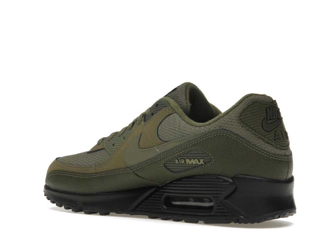 Vue 23 de Nike Air Max 90 Reflective Swoosh Medium Olive