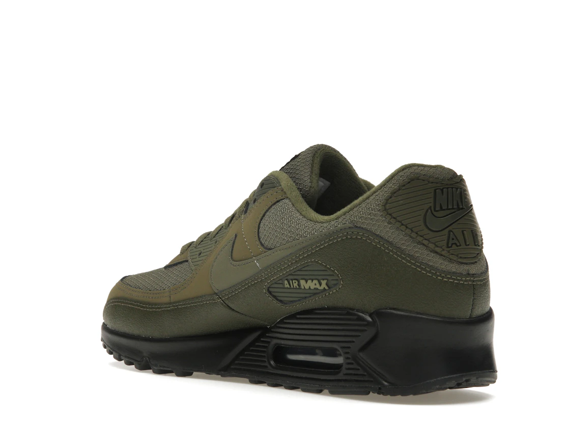 Vue 24 de Nike Air Max 90 Reflective Swoosh Medium Olive
