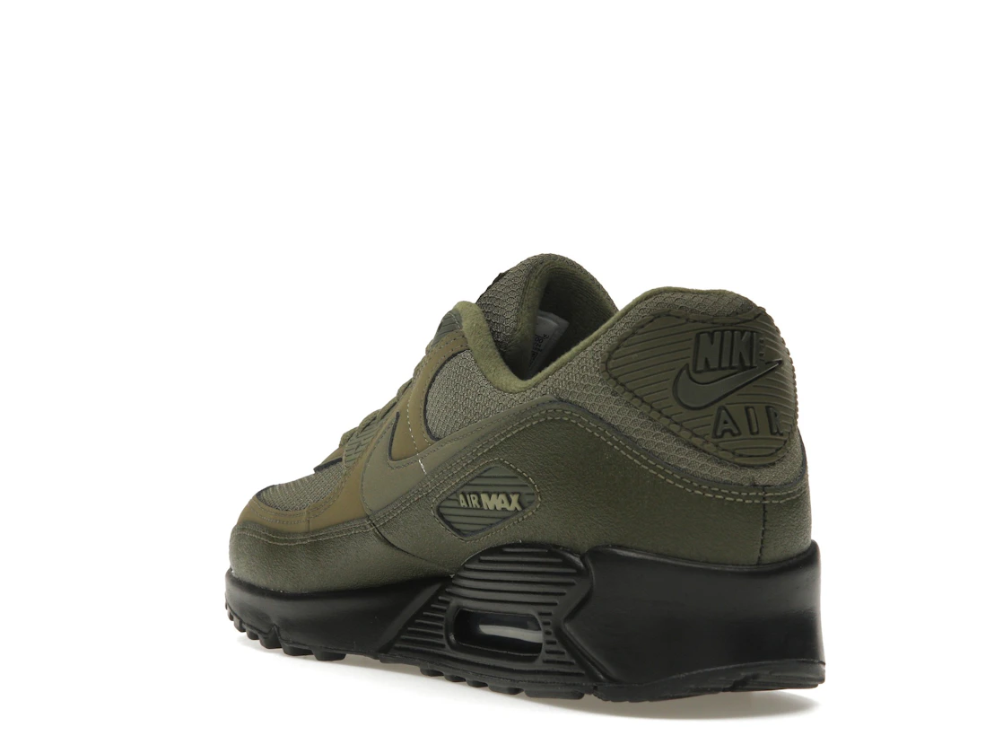 Vue 25 de Nike Air Max 90 Reflective Swoosh Medium Olive