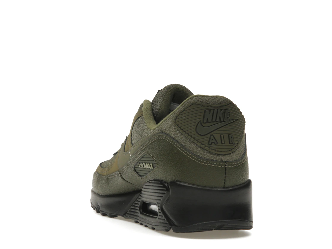 Vue 26 de Nike Air Max 90 Reflective Swoosh Medium Olive