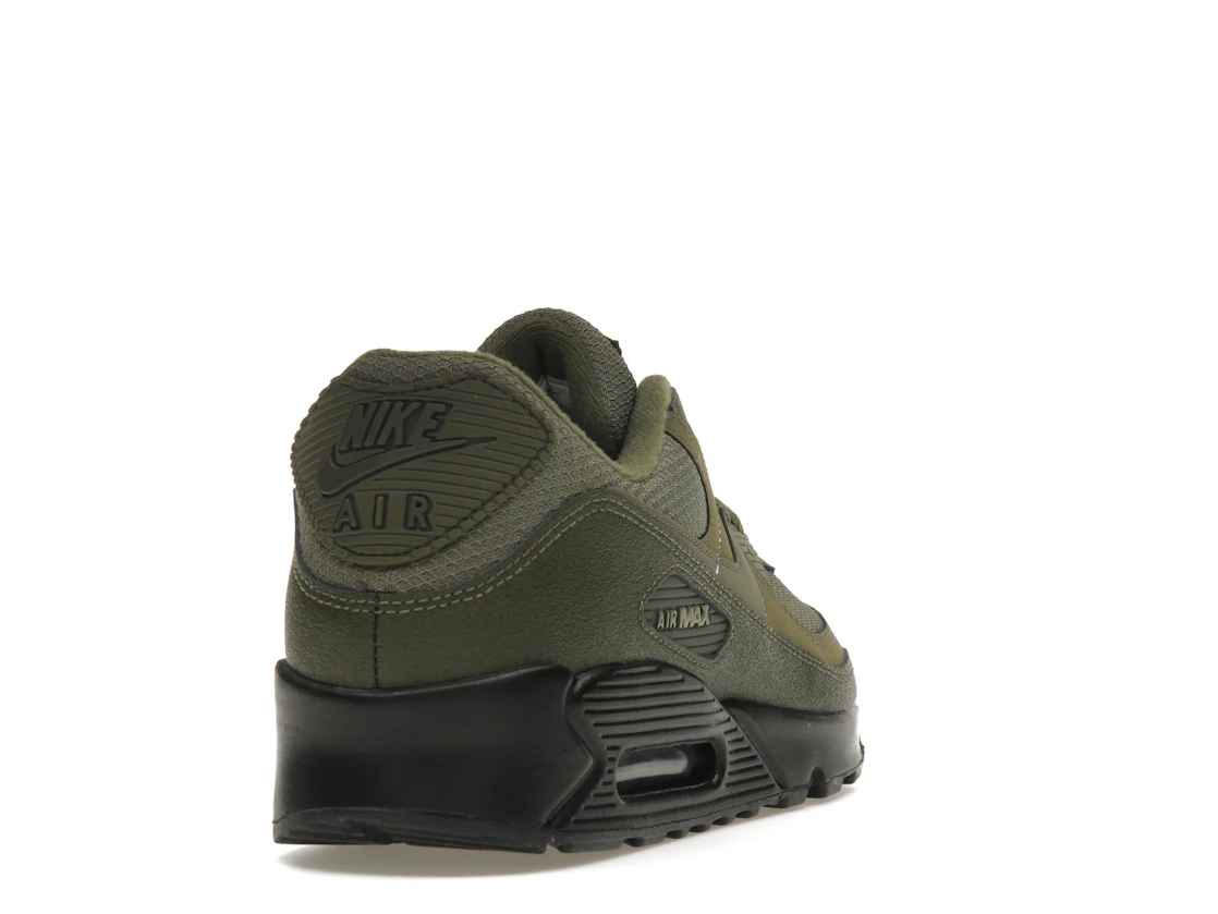 Vue 30 de Nike Air Max 90 Reflective Swoosh Medium Olive