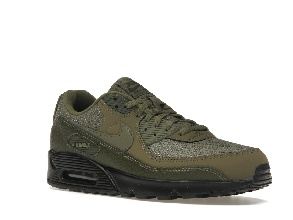Vue 5 de Nike Air Max 90 Reflective Swoosh Medium Olive
