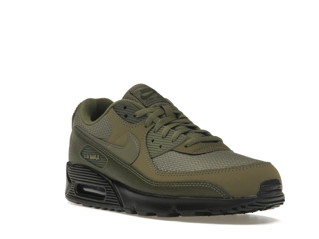 Vue 6 de Nike Air Max 90 Reflective Swoosh Medium Olive
