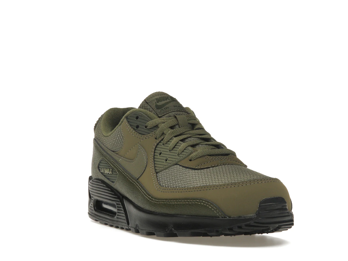 Vue 7 de Nike Air Max 90 Reflective Swoosh Medium Olive