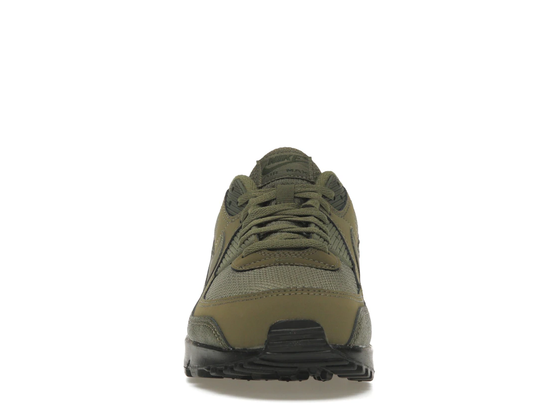Vue 10 de Nike Air Max 90 Reflective Swoosh Medium Olive