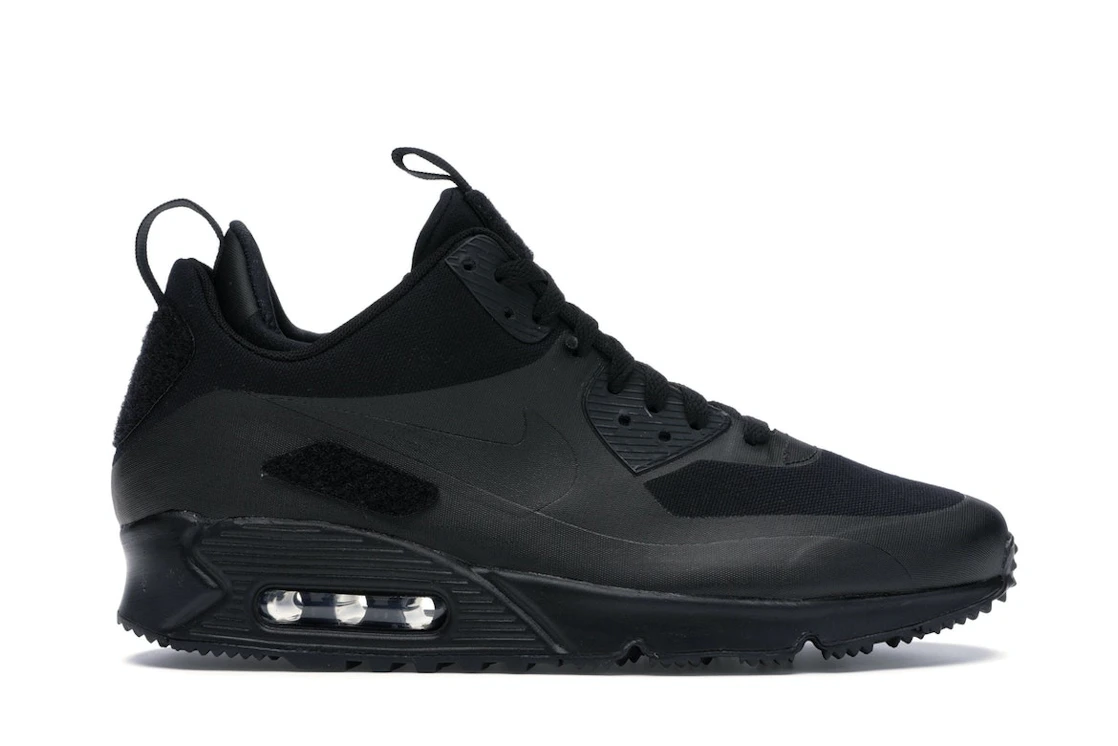 Vue 1 de Nike Air Max 90 Sneakerboot Patch Black