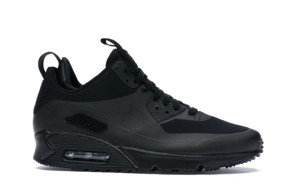 Vue 2 de Nike Air Max 90 Sneakerboot Patch Black