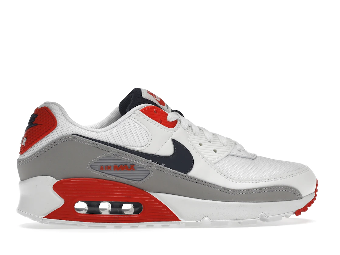 Vue 36 de Nike Air Max 90 USA (2021)