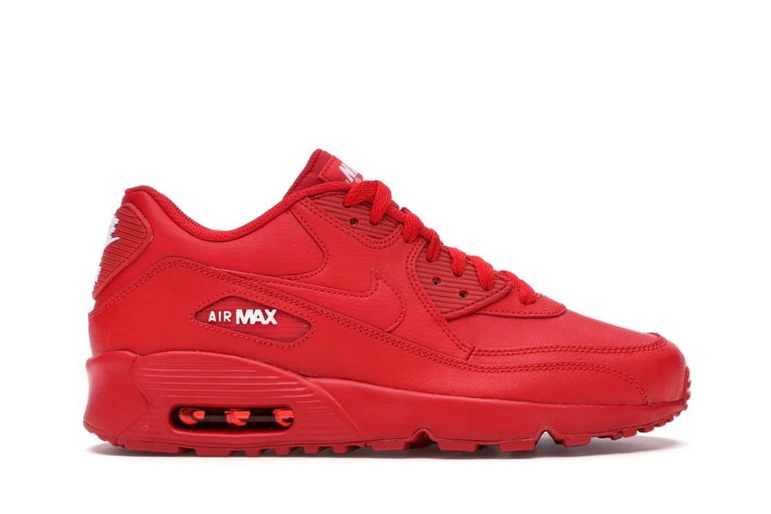 Vue 1 de Nike Air Max 90 University Red (GS)
