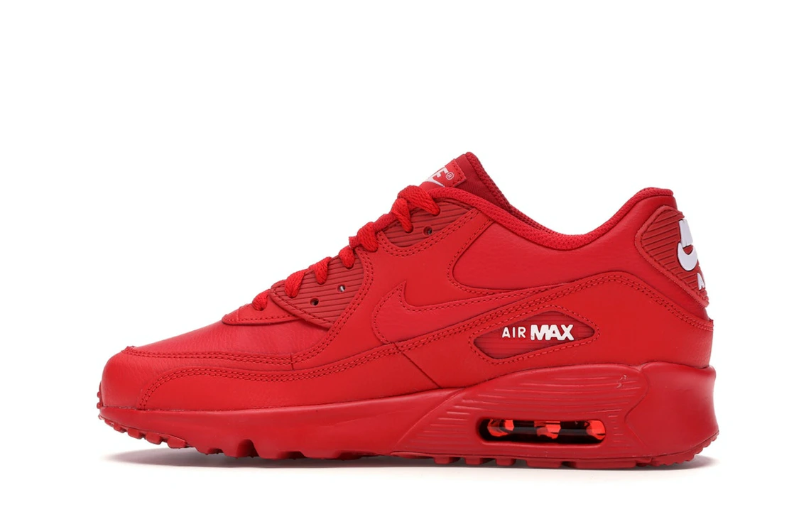 Vue 20 de Nike Air Max 90 University Red (GS)