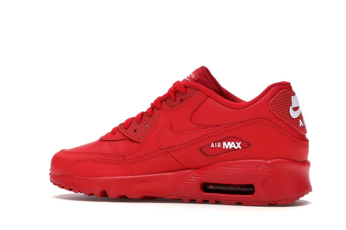 Vue 21 de Nike Air Max 90 University Red (GS)