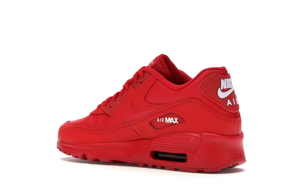 Vue 23 de Nike Air Max 90 University Red (GS)