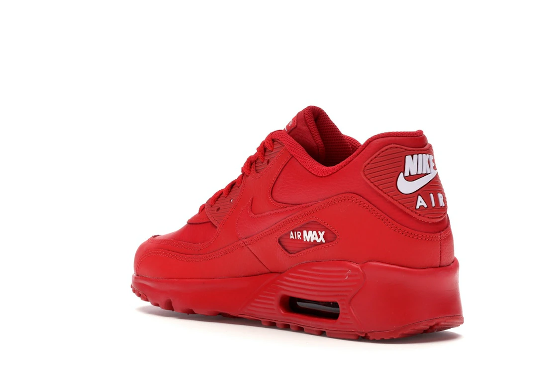 Vue 24 de Nike Air Max 90 University Red (GS)