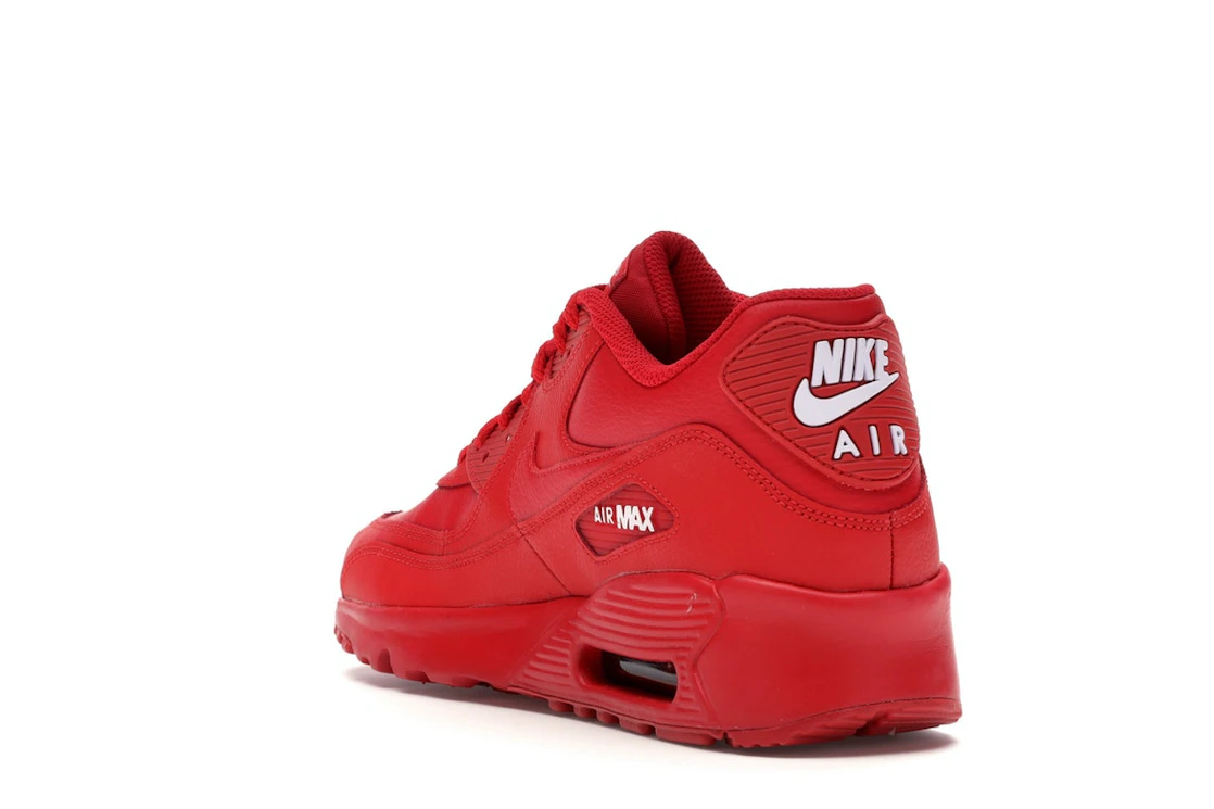 Vue 25 de Nike Air Max 90 University Red (GS)
