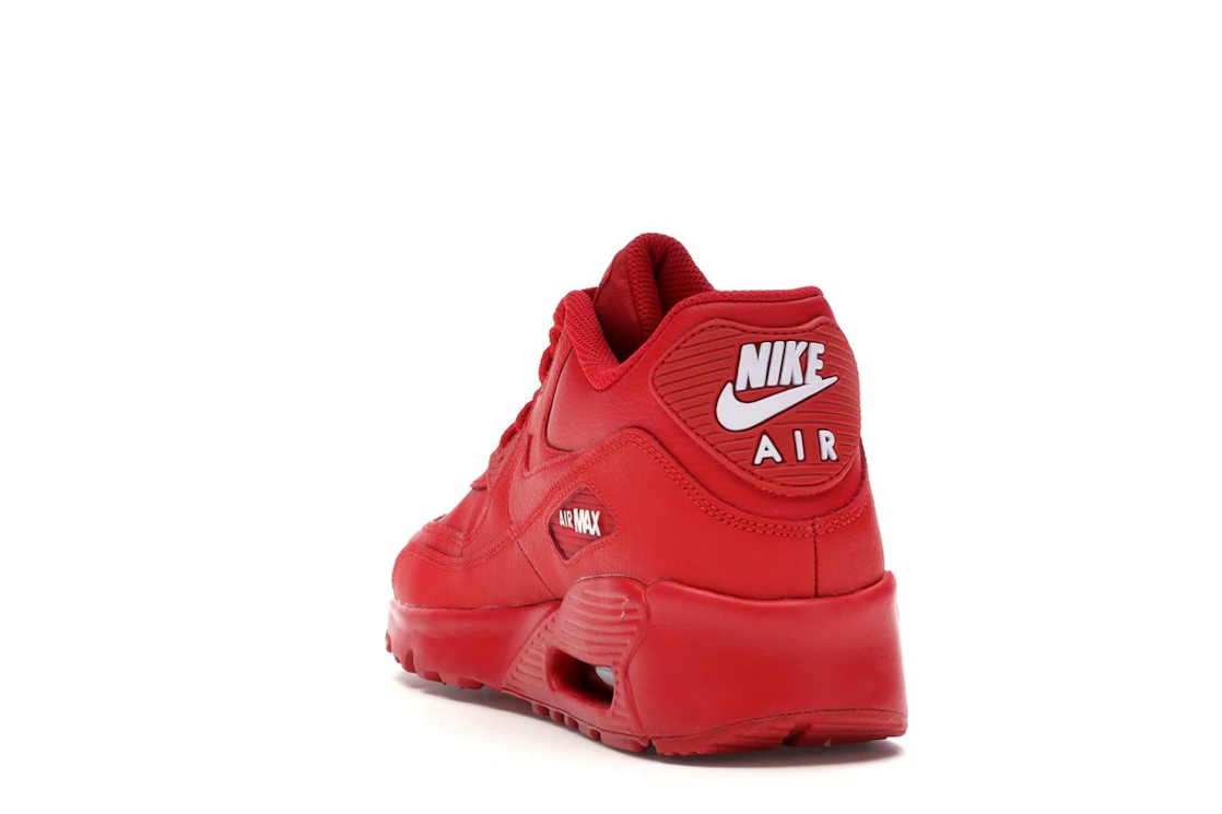 Vue 26 de Nike Air Max 90 University Red (GS)
