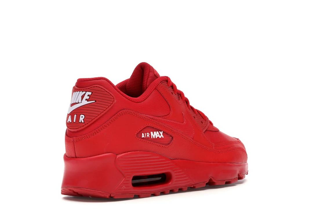 Vue 32 de Nike Air Max 90 University Red (GS)