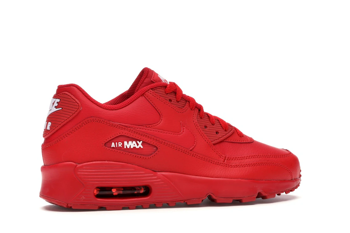 Vue 35 de Nike Air Max 90 University Red (GS)