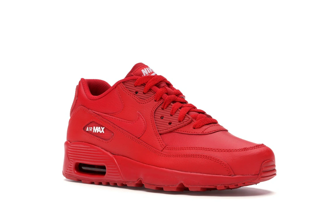 Vue 5 de Nike Air Max 90 University Red (GS)