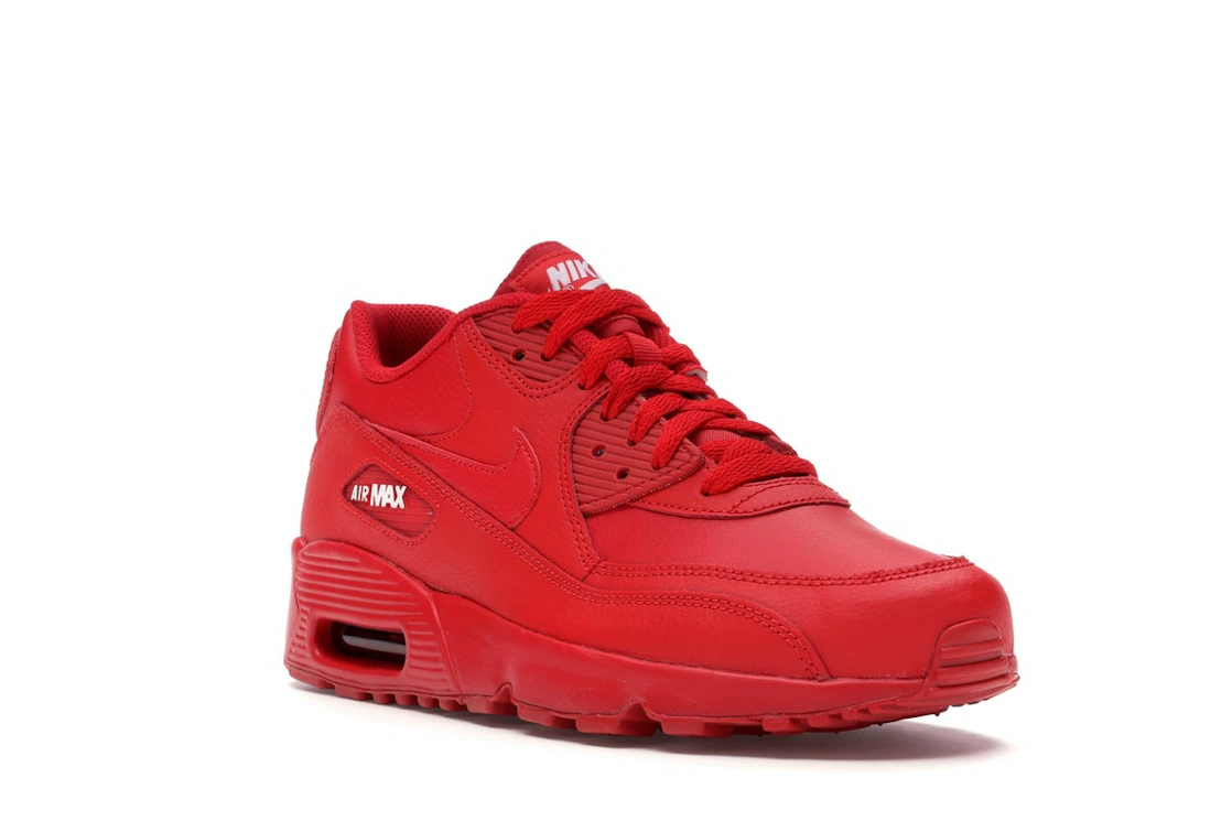 Vue 6 de Nike Air Max 90 University Red (GS)
