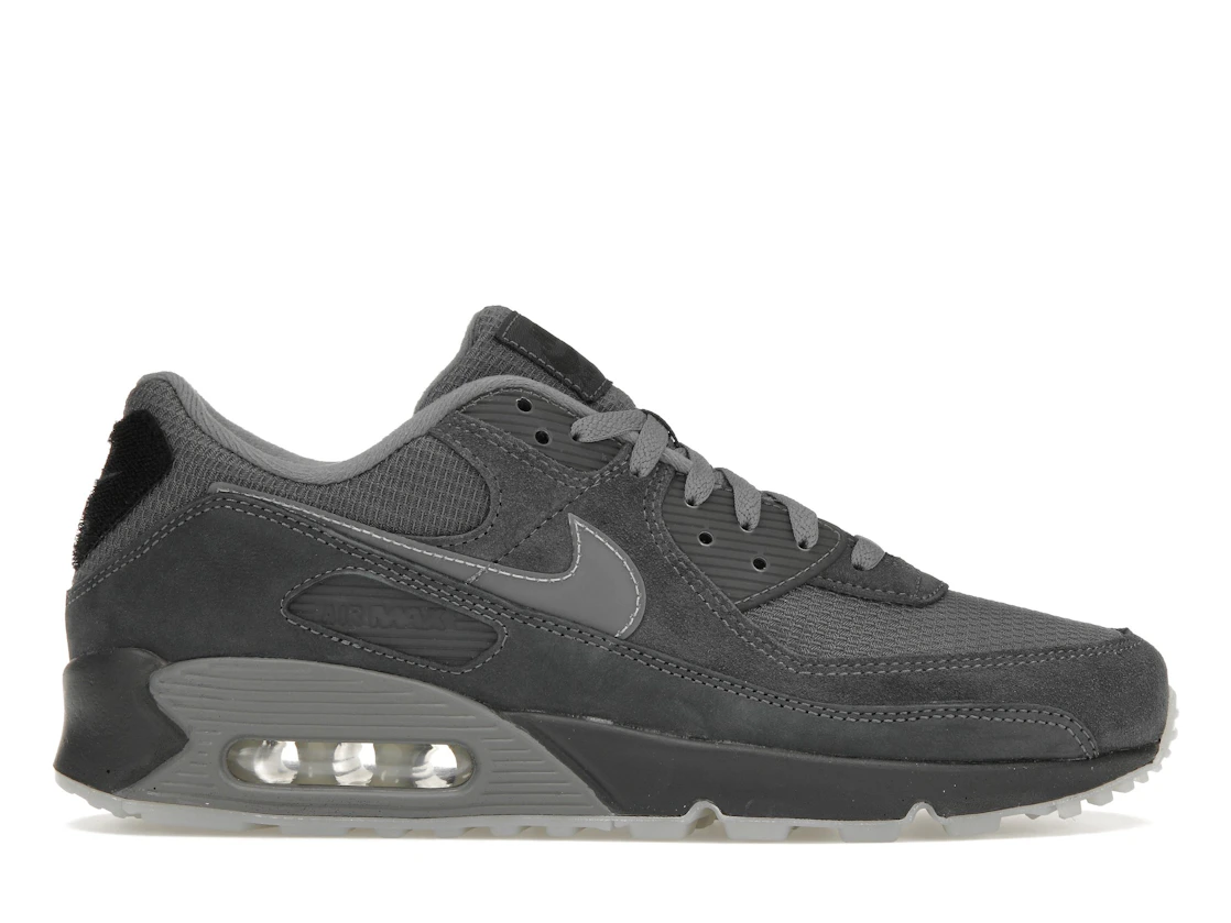 Vue 1 de Nike Air Max 90 Velcro Heel Patch Anthracite