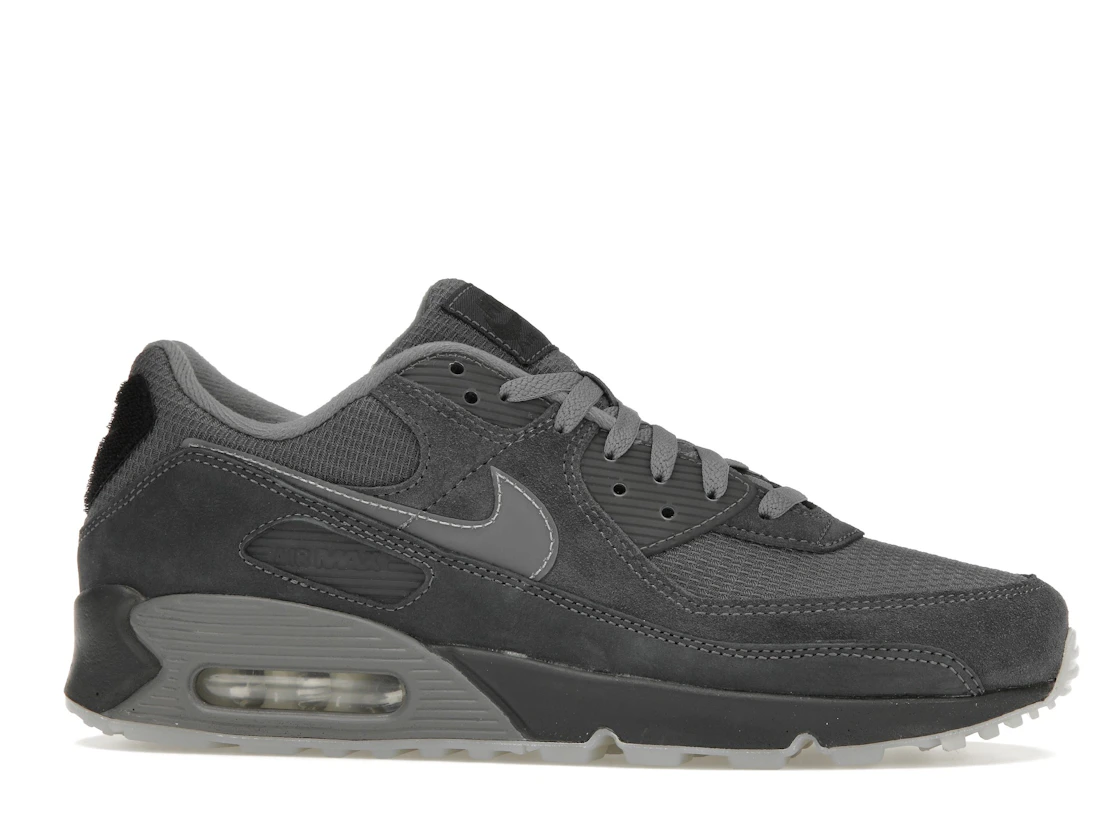 Vue 2 de Nike Air Max 90 Velcro Heel Patch Anthracite