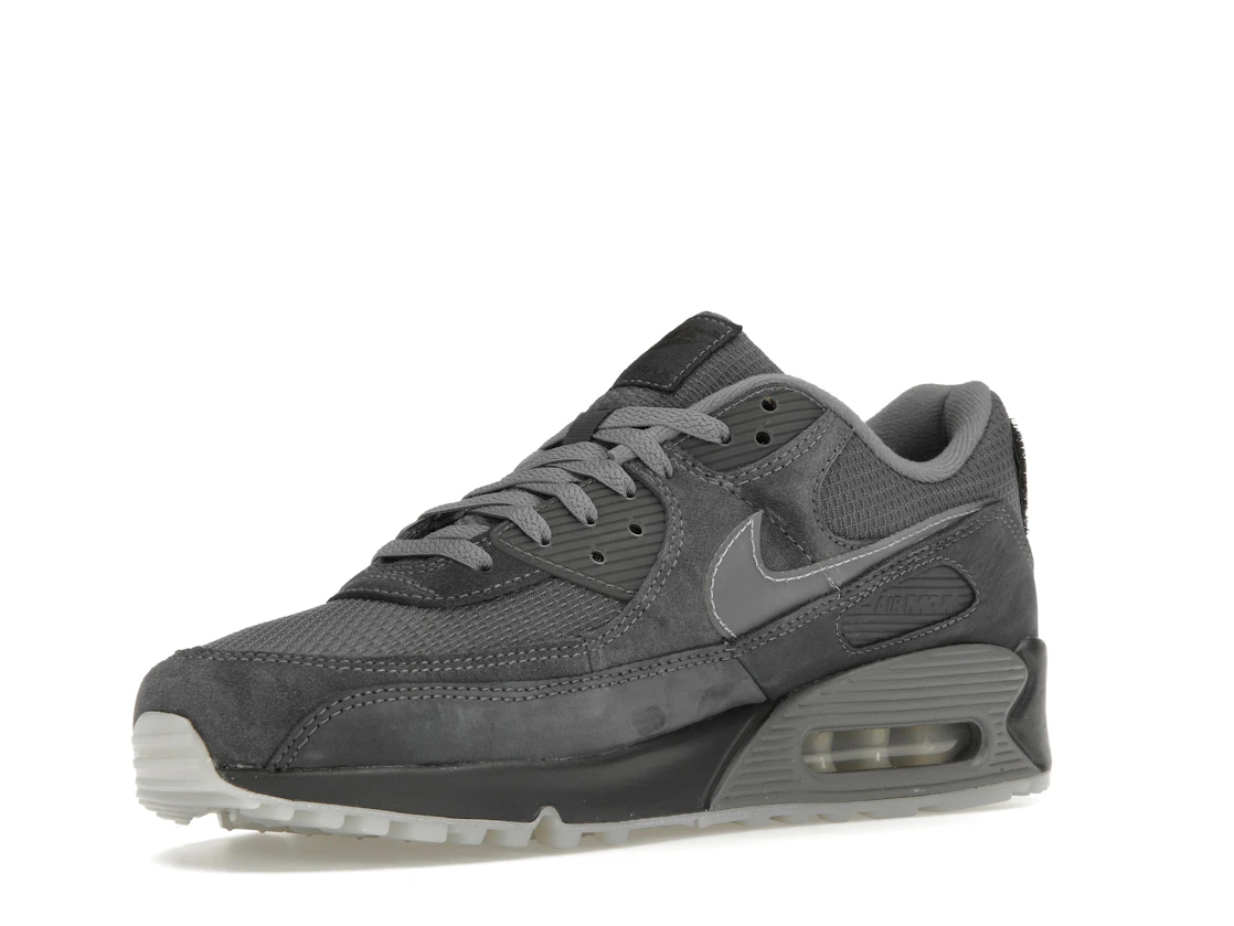 Vue 15 de Nike Air Max 90 Velcro Heel Patch Anthracite
