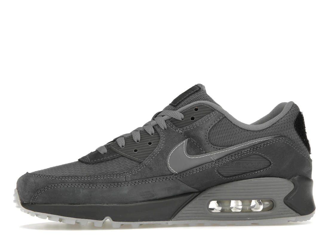 Vue 18 de Nike Air Max 90 Velcro Heel Patch Anthracite