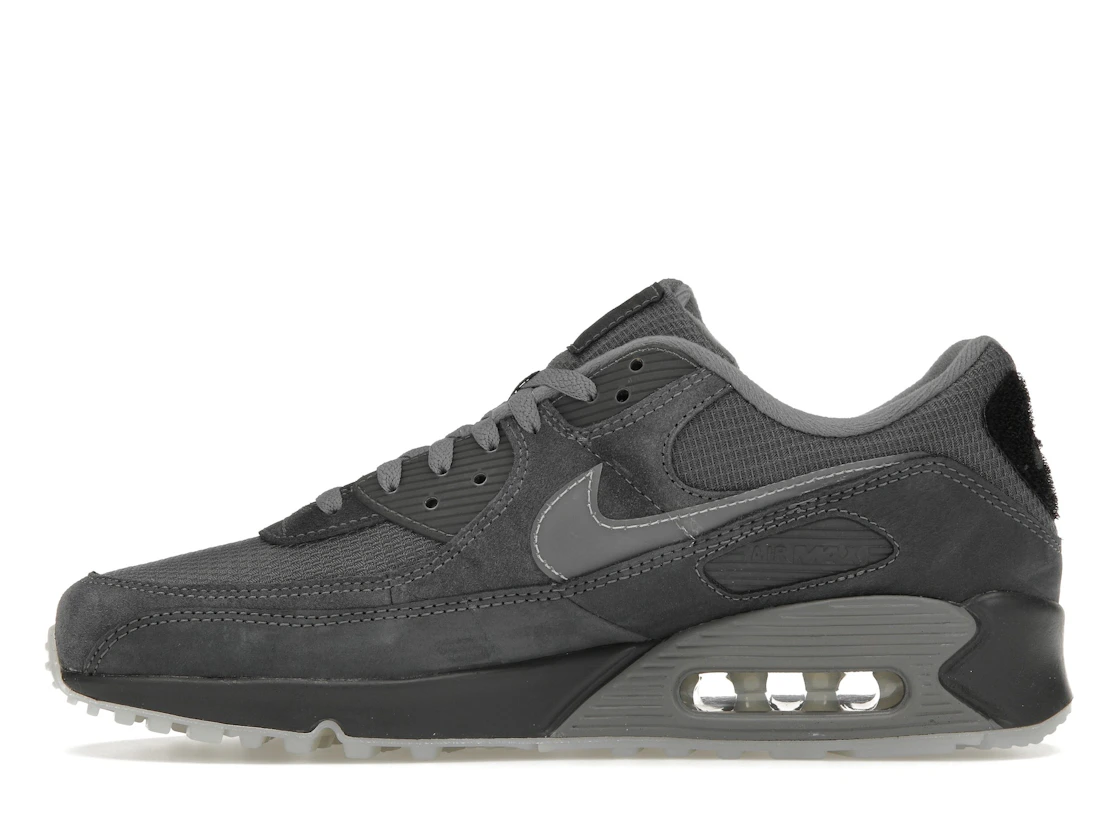 Vue 19 de Nike Air Max 90 Velcro Heel Patch Anthracite