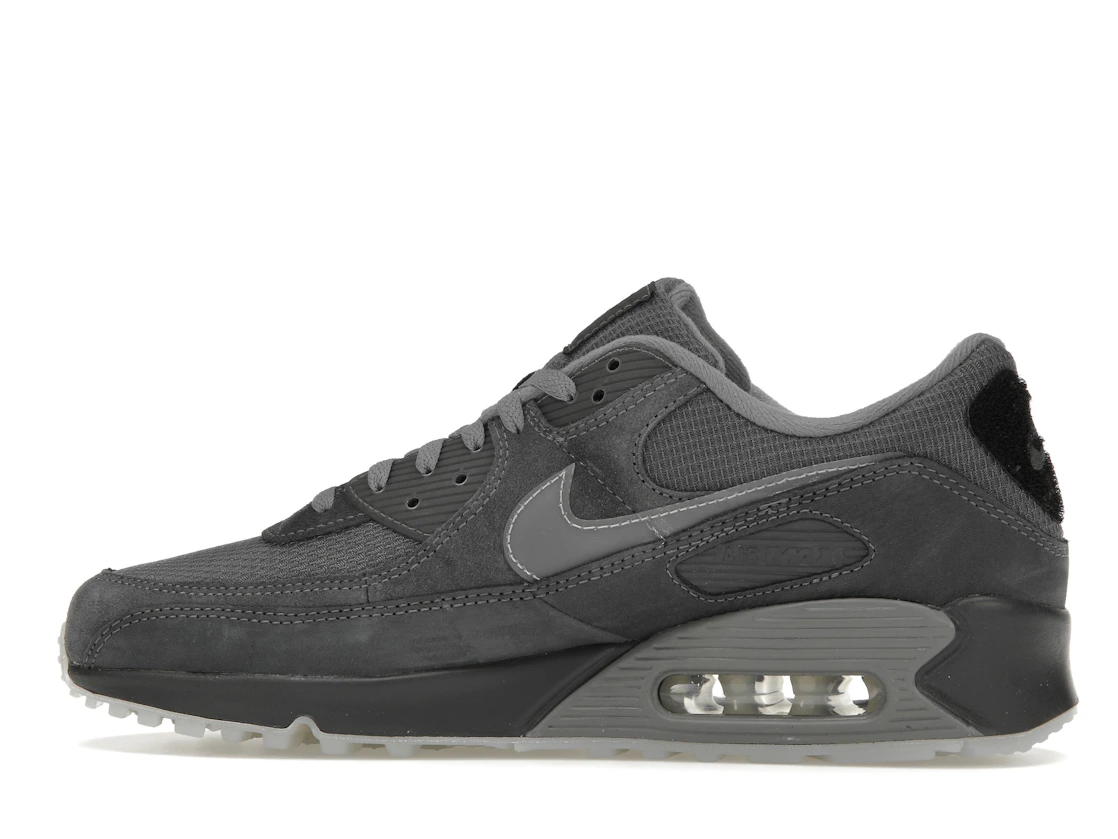 Vue 20 de Nike Air Max 90 Velcro Heel Patch Anthracite