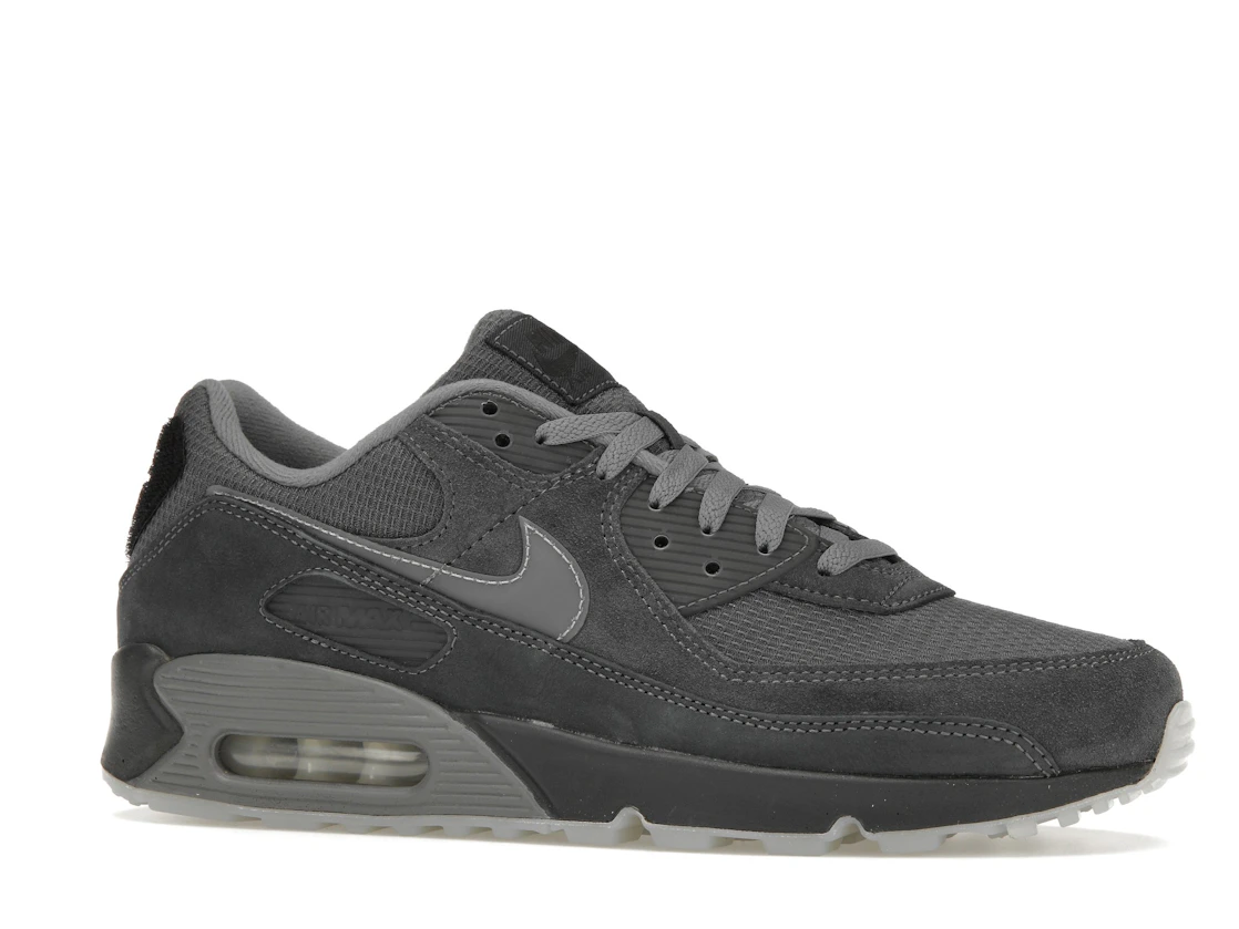 Vue 3 de Nike Air Max 90 Velcro Heel Patch Anthracite
